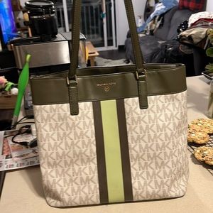 Michael Kors Logo Tote Bag